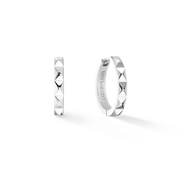 Boucles d'oreille créole Spikes 23 argent