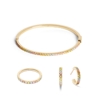 Créole Eternal Love mini or-multicolore pastel