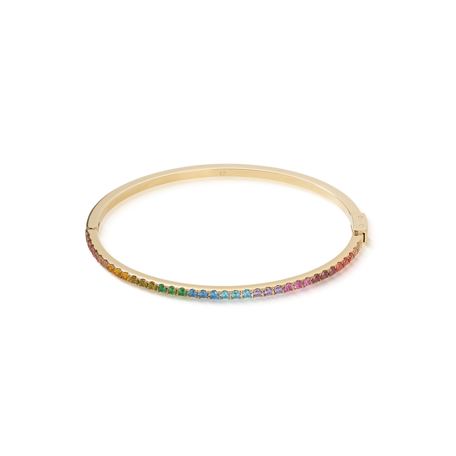 Bracelet Eternal Love or-rainbow