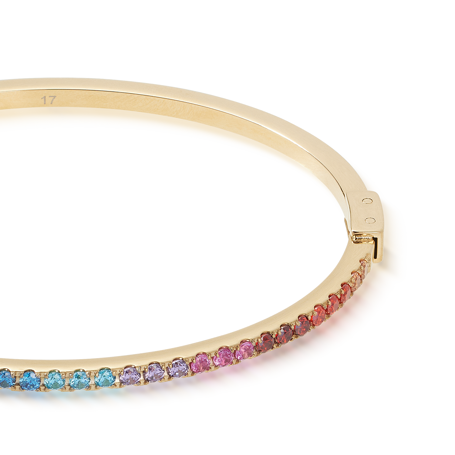 Bracelet Eternal Love or-rainbow