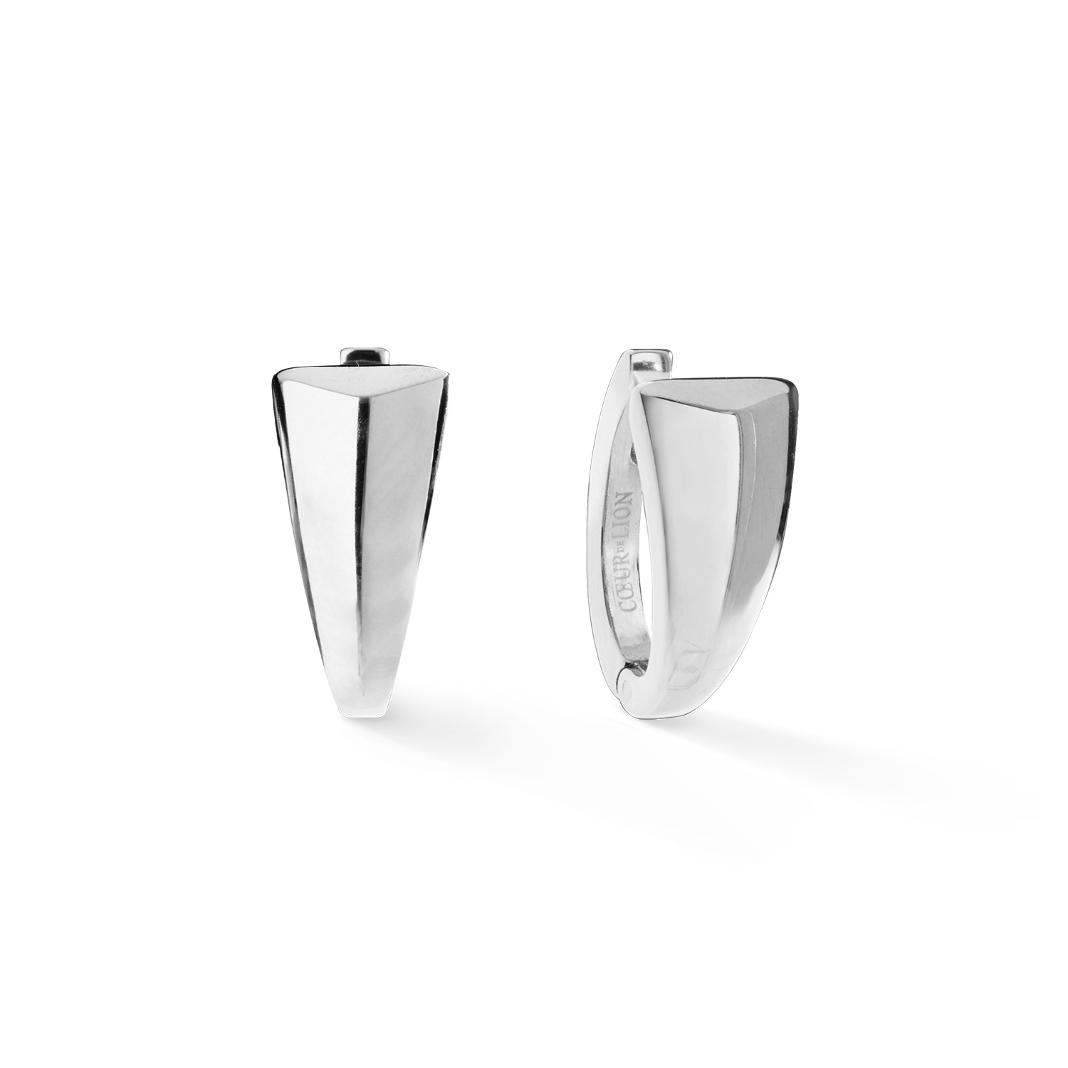 EAR ME UP Créole Tapered Argent