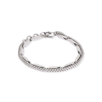 Bracelet Twisted Layers argent