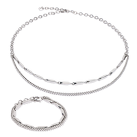Bracelet Twisted Layers argent