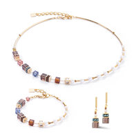 Bracelet GeoCUBE® Fusion Precious Pearl Mix or-automne