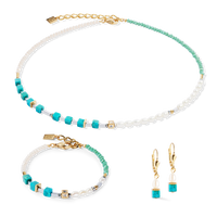 Collier Princess Fusion Pearls turquoise