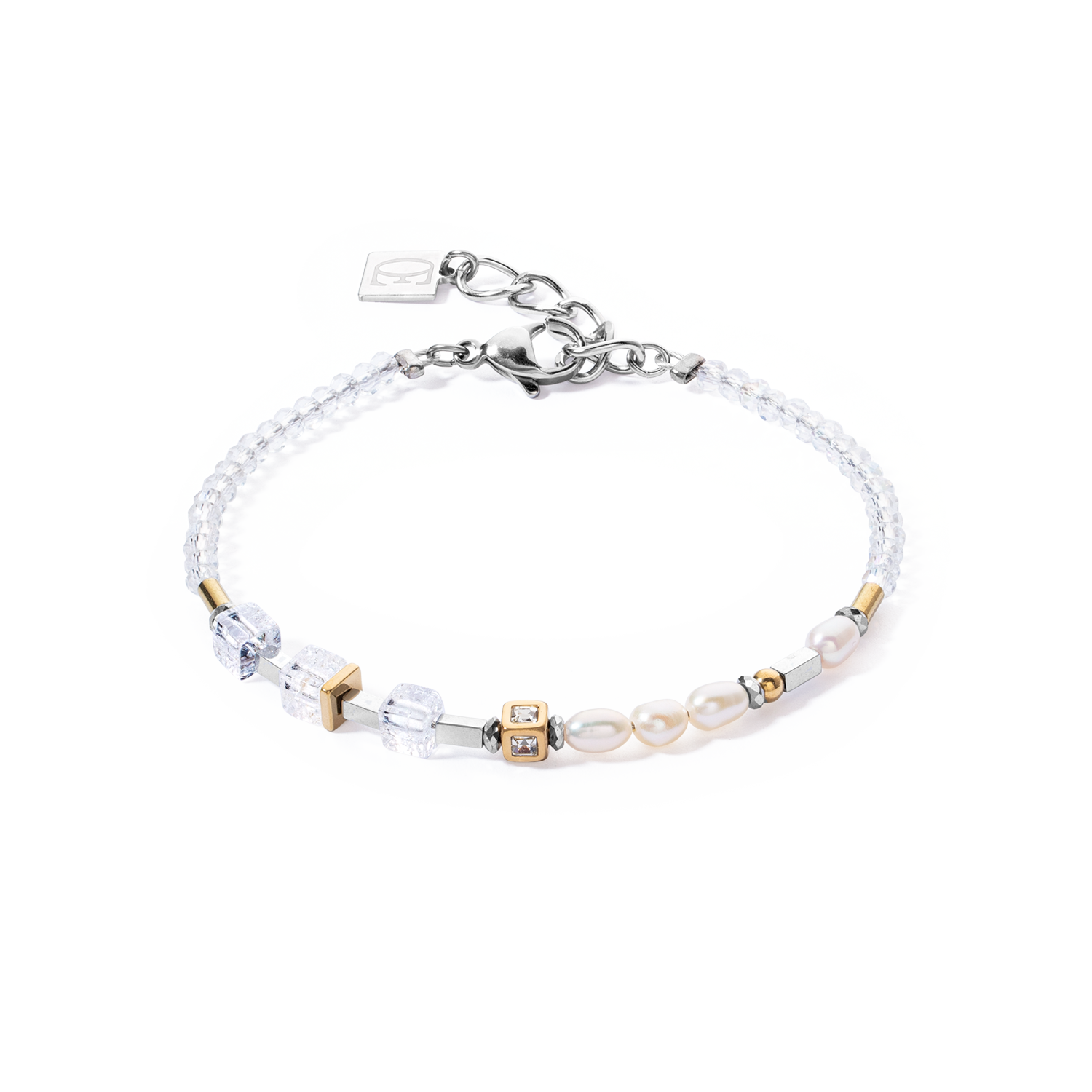 Bracelet Princess Fusion Pearls Bicolor