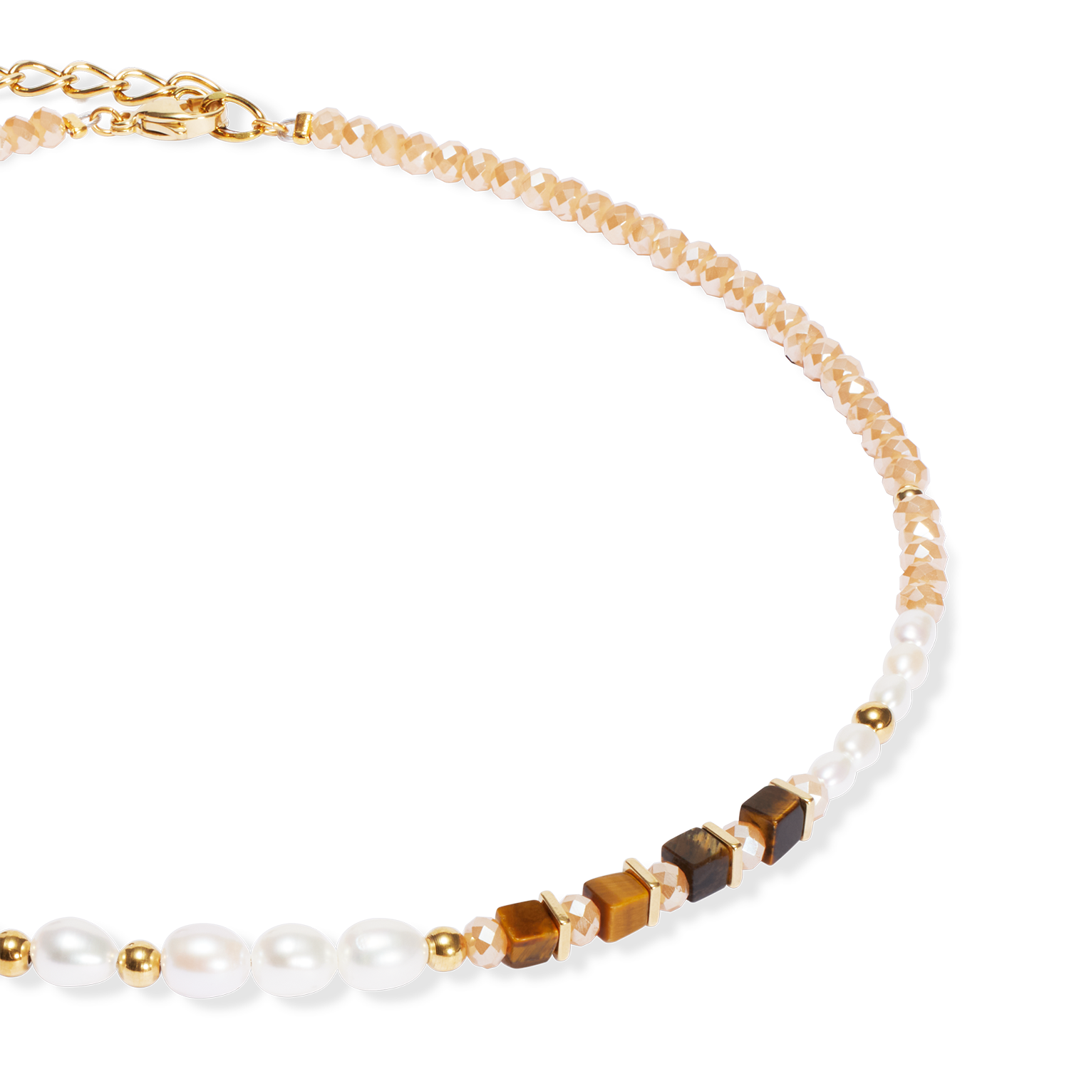 Collier Cosmic Pearls deep or