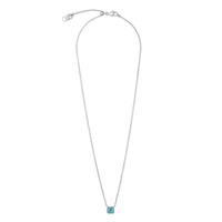 Birthstone Décembre Collier Turquoise Argent