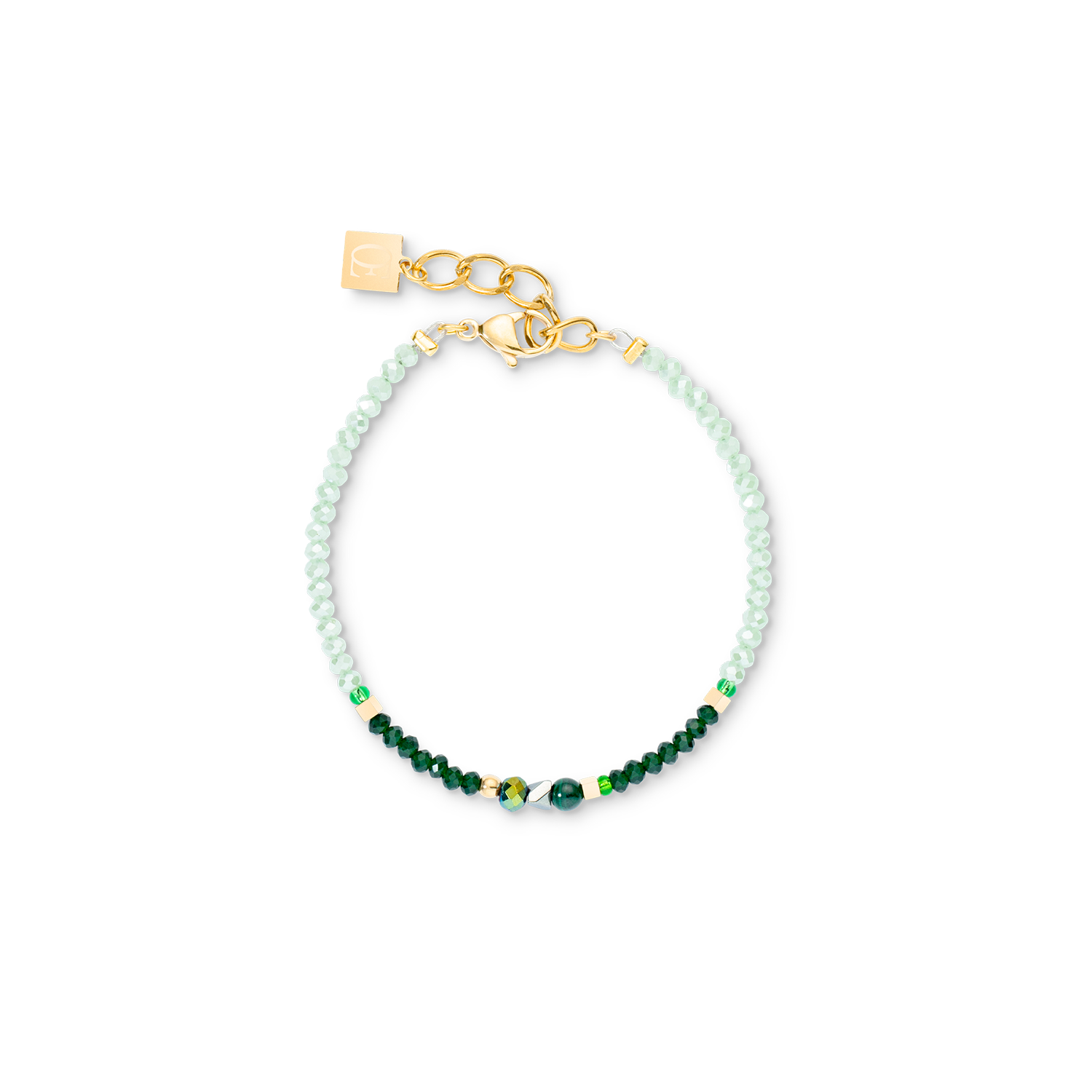 Bracelet Amulette Glamorous Green or