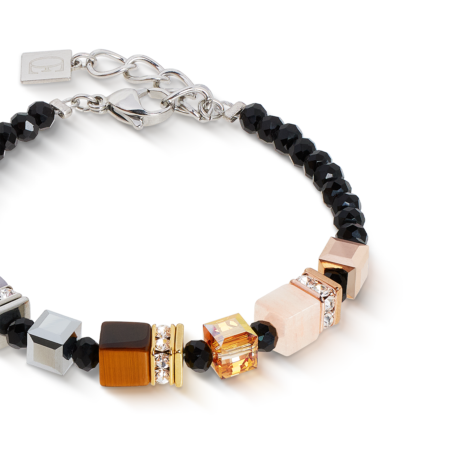 GeoCUBE® Precious Nature bracelet tricolore