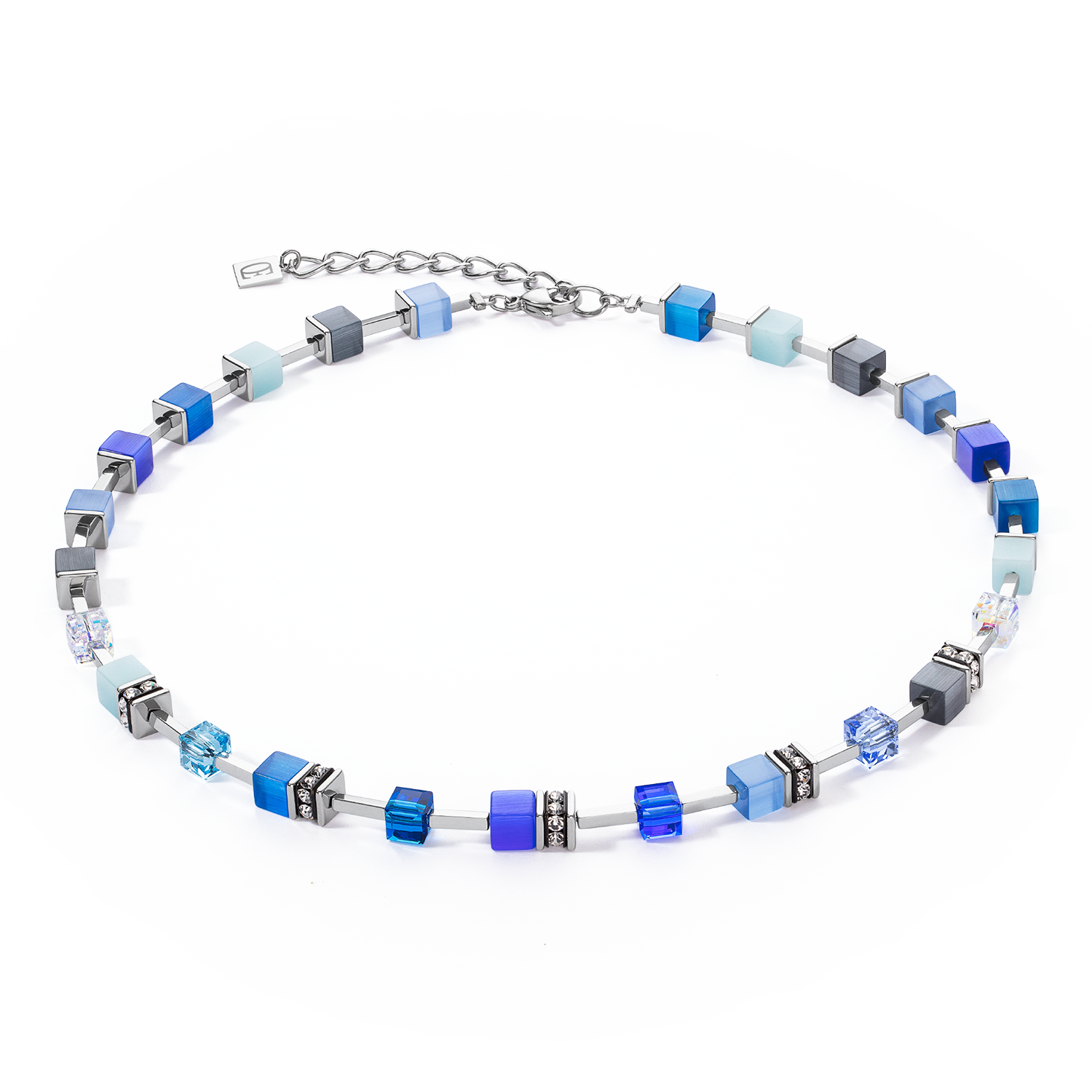 Collier GeoCUBE® Iconic Pure Bleu