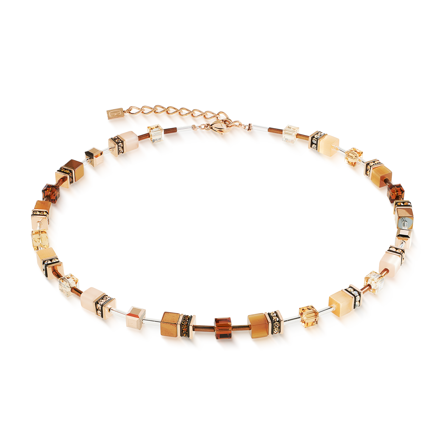 Collier GeoCUBE® Iconic Mocha Mousse