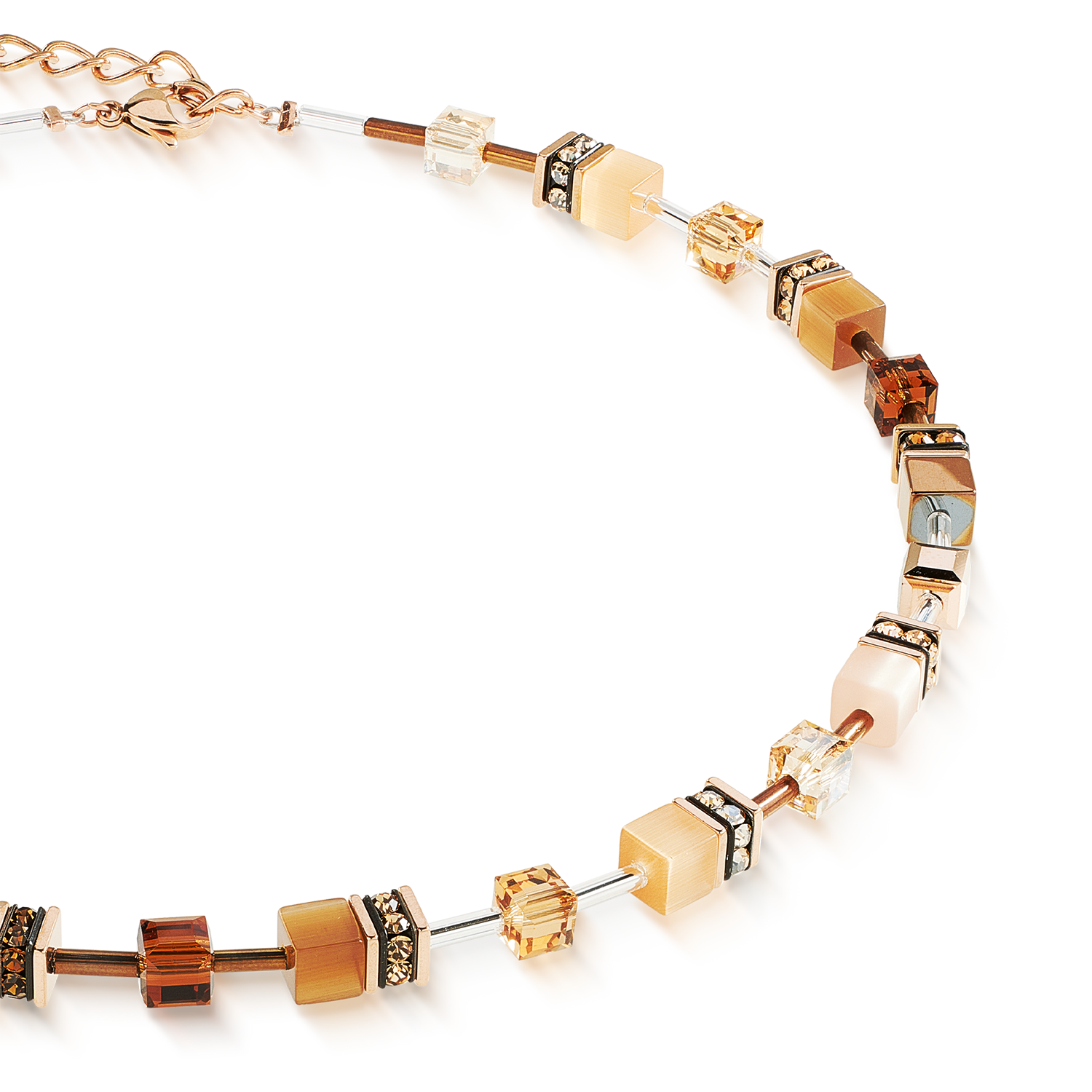Collier GeoCUBE® Iconic Mocha Mousse