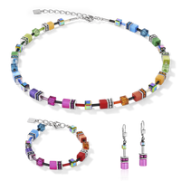 Collier GeoCUBE® multicolore rainbow