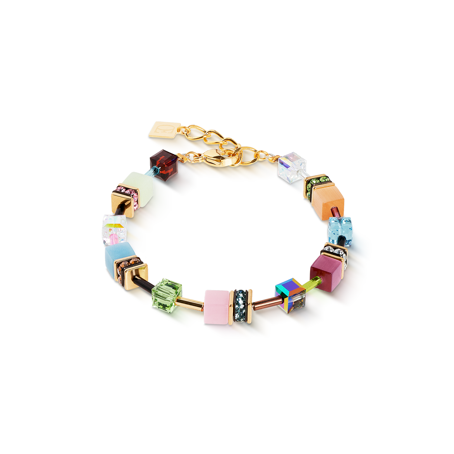 Bracelet GeoCUBE® Iconic Art Nouveau or