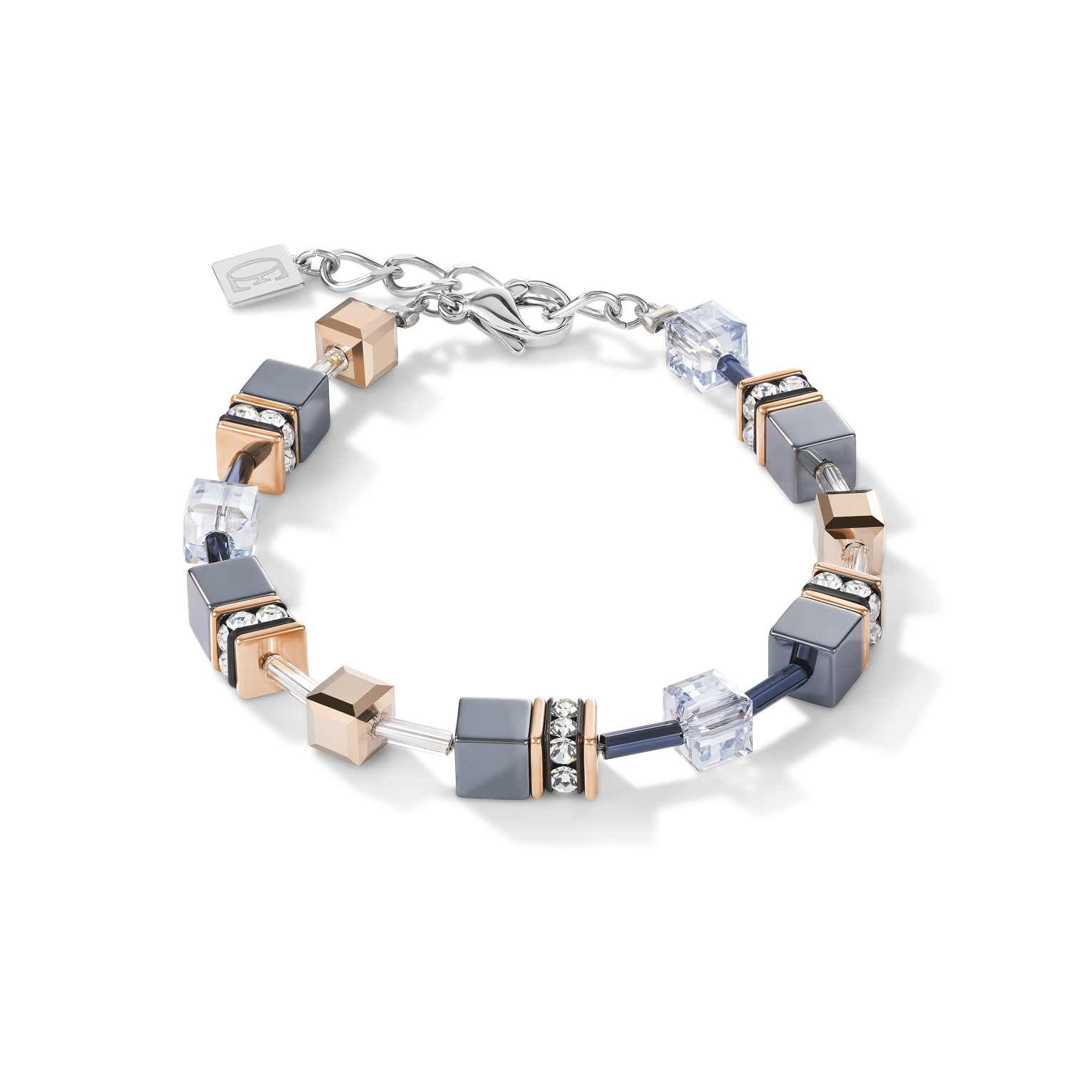 Bracelet GeoCUBE® bleu glacier