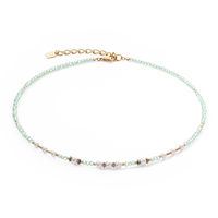 Collier Little Twinkle Pearl Mix vert clair