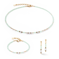 Collier Little Twinkle Pearl Mix vert clair