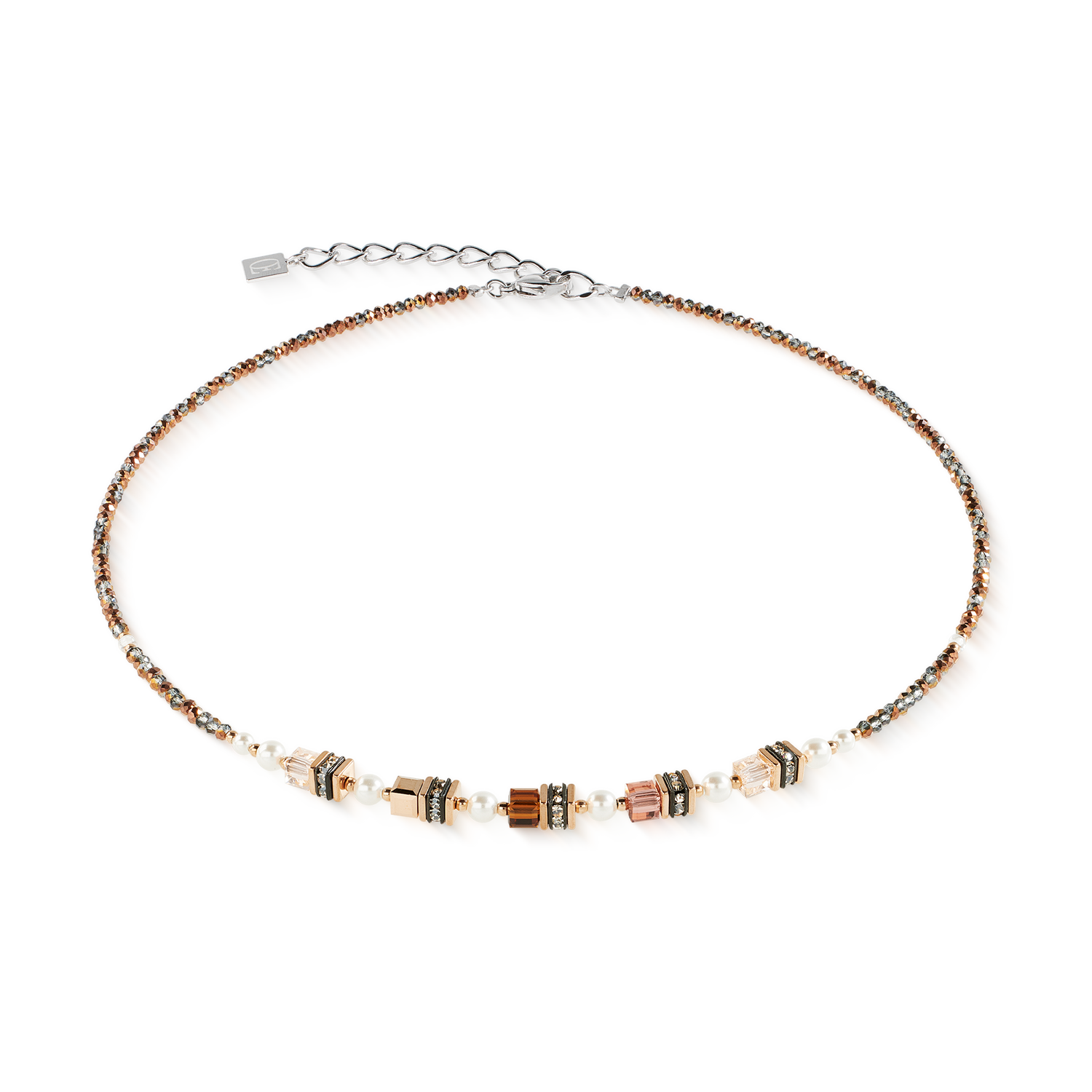 Collier Sparkling Princess Mocha Mousse