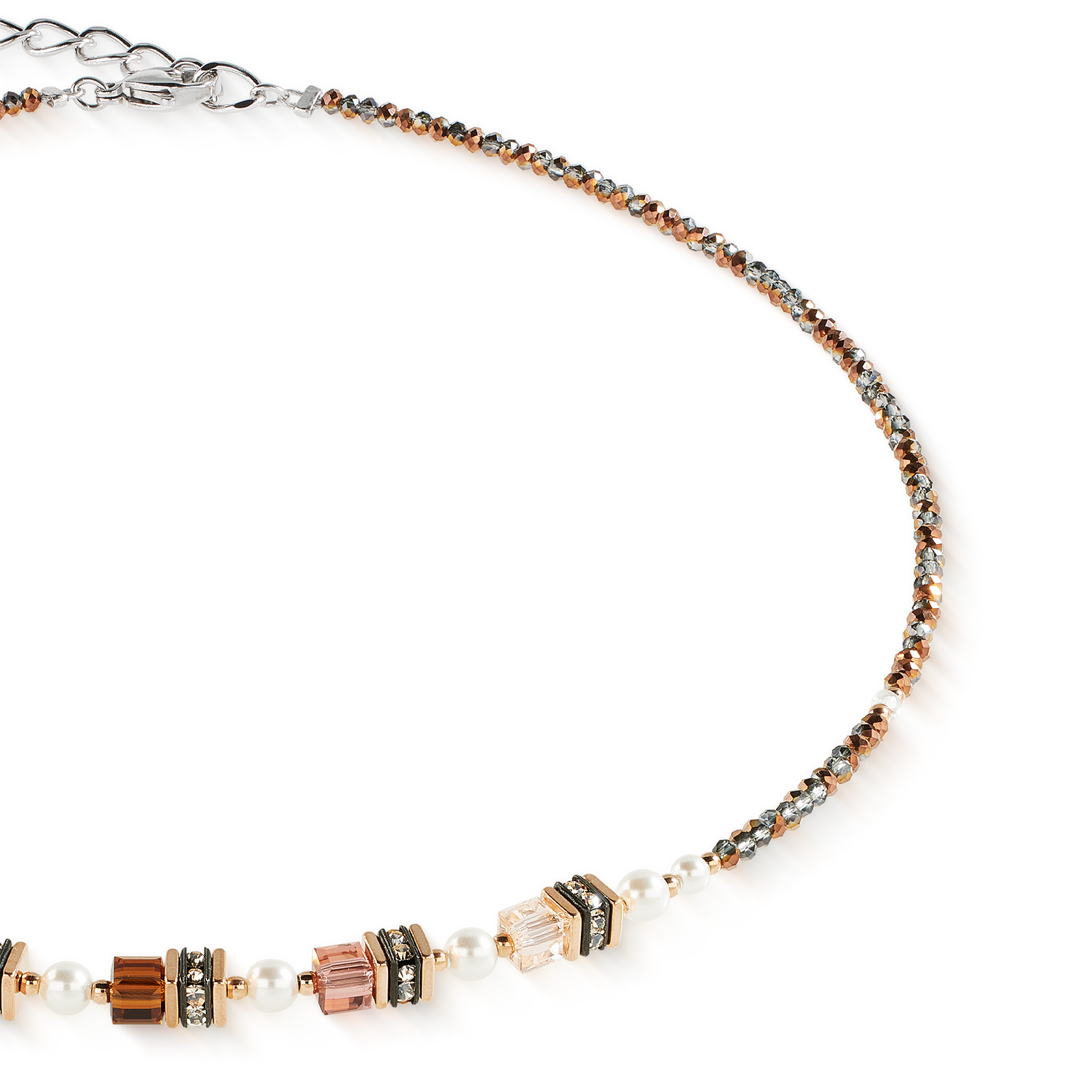 Collier Sparkling Princess Mocha Mousse