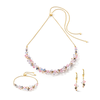 Bracelet Dancing Crystals or rose clair