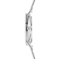 Montre Ronde Cool Grey Milanaise Acier Inoxydable