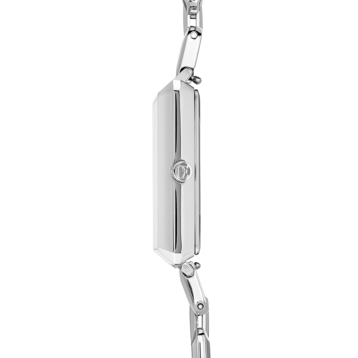 Montre Iconic Cube Apricot Crush Statement Argent