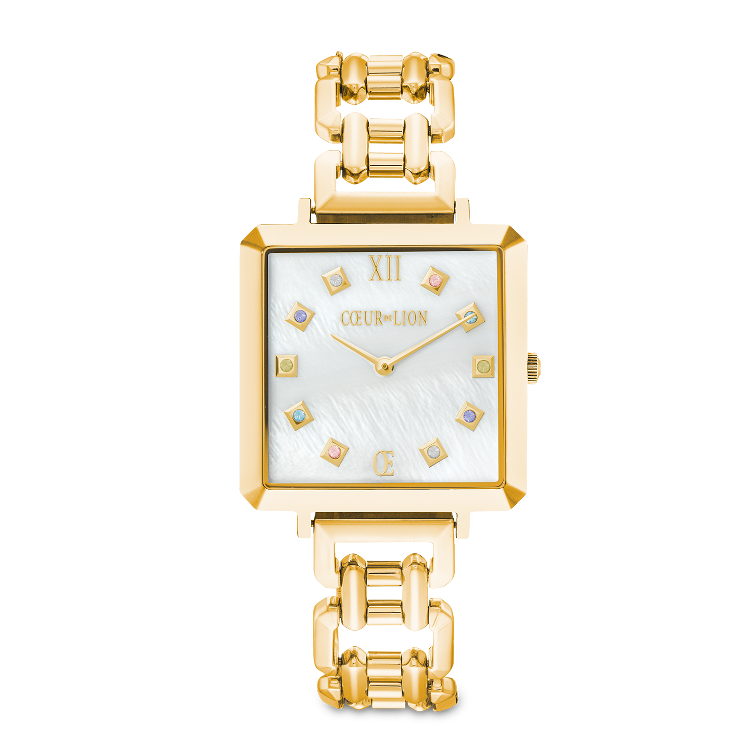 Montre Iconic Cube Golden Moments Statement Or