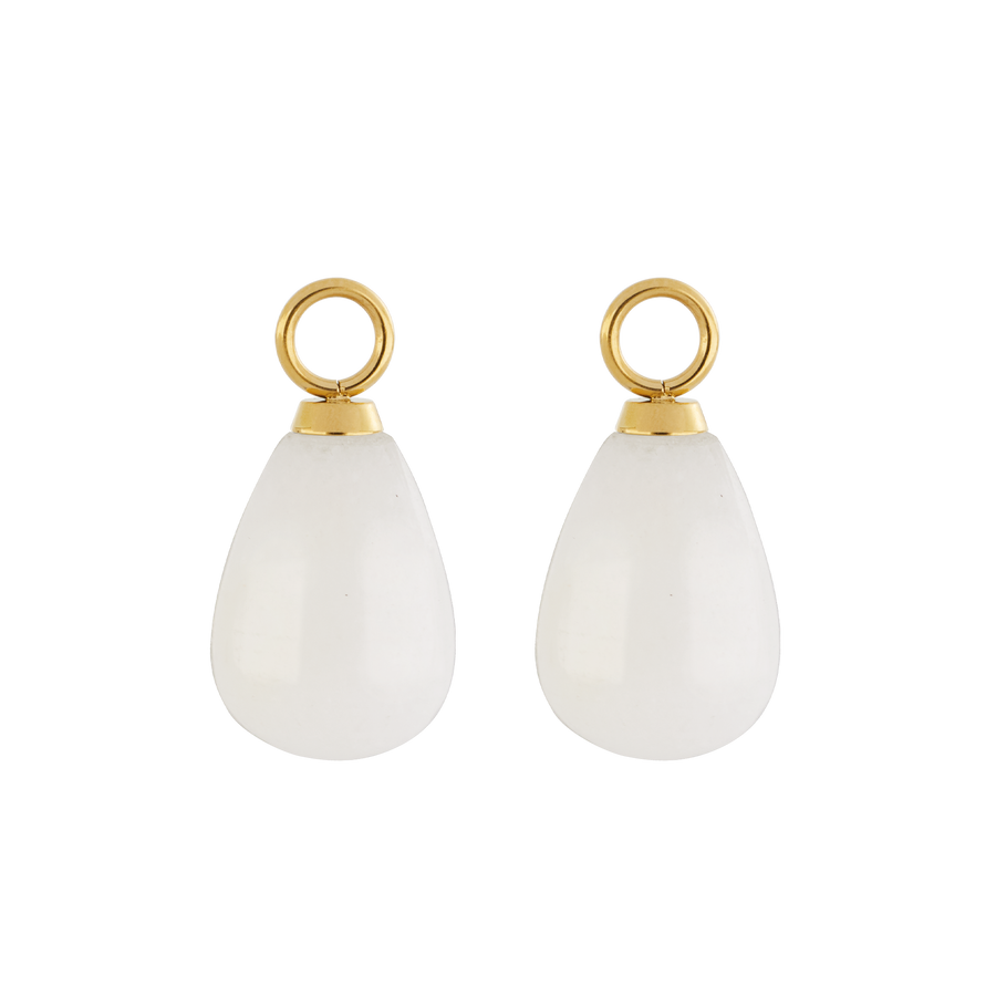 EAR ME UP Charm goutte or-blanc