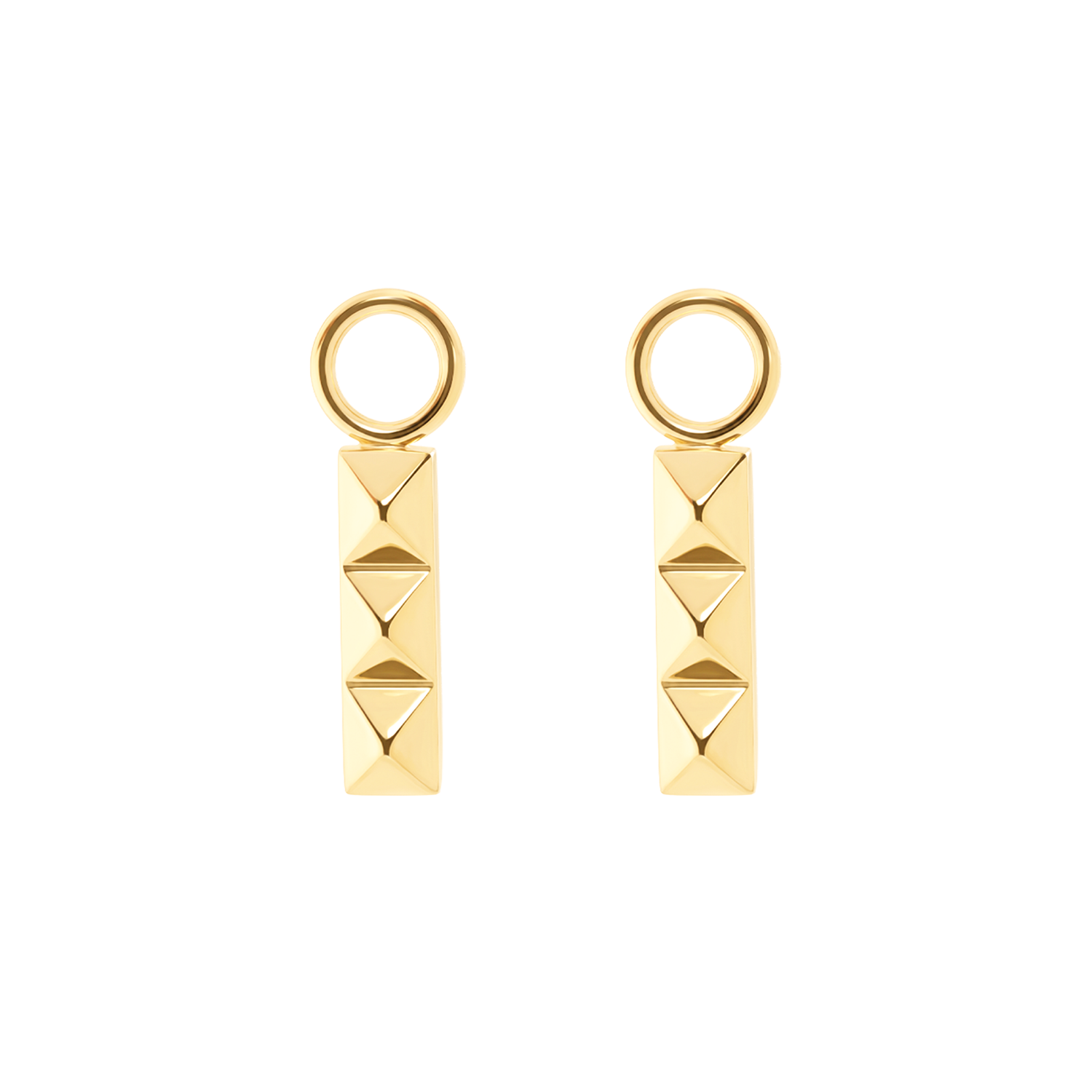 EAR ME UP Charm Spikes Trio Bar or