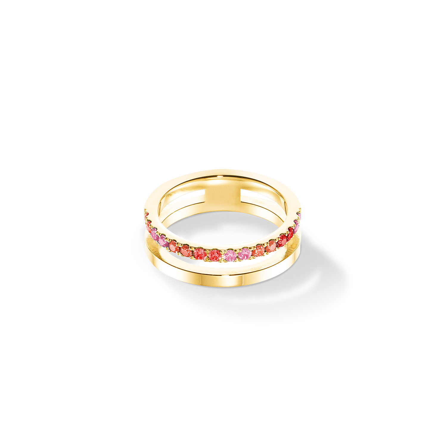 Eternal Unity Bague or-rouge