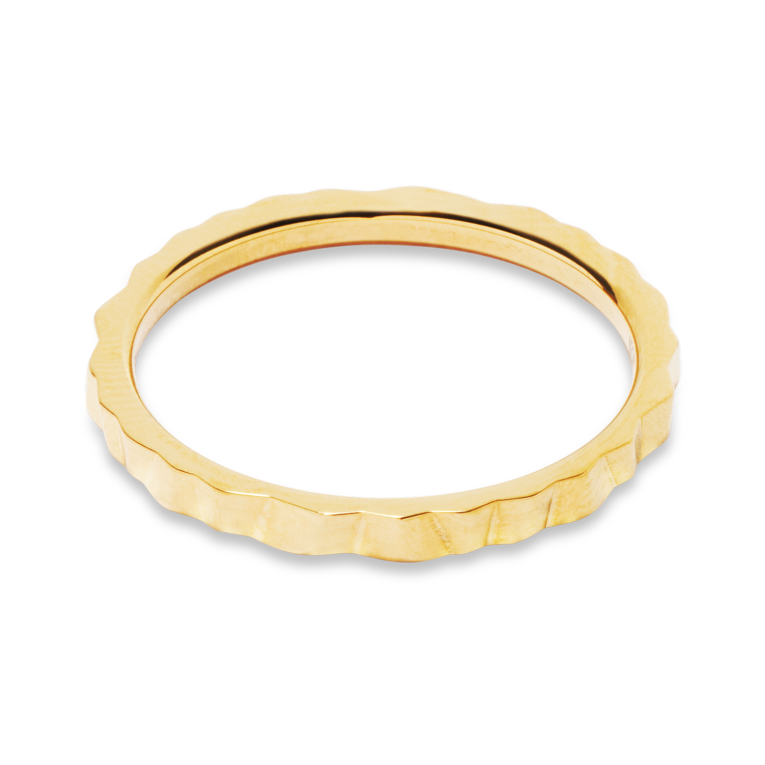 Bague Slim Wave Gold