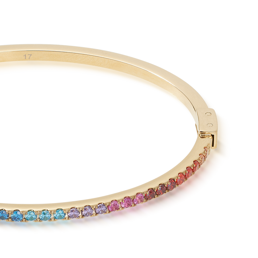 Bracelet Eternal Love or-rainbow