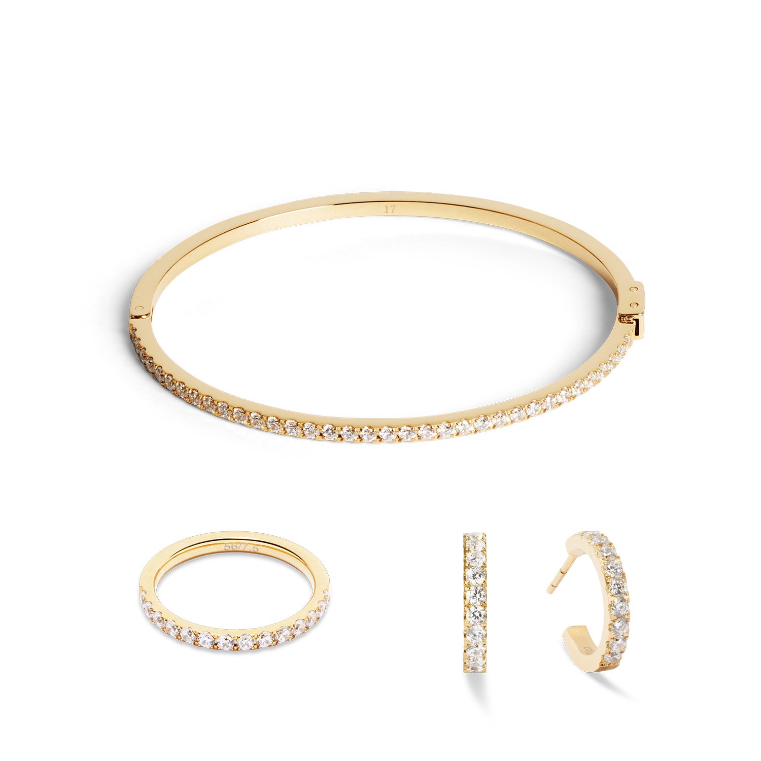 Bracelet Eternal Love or-cristal