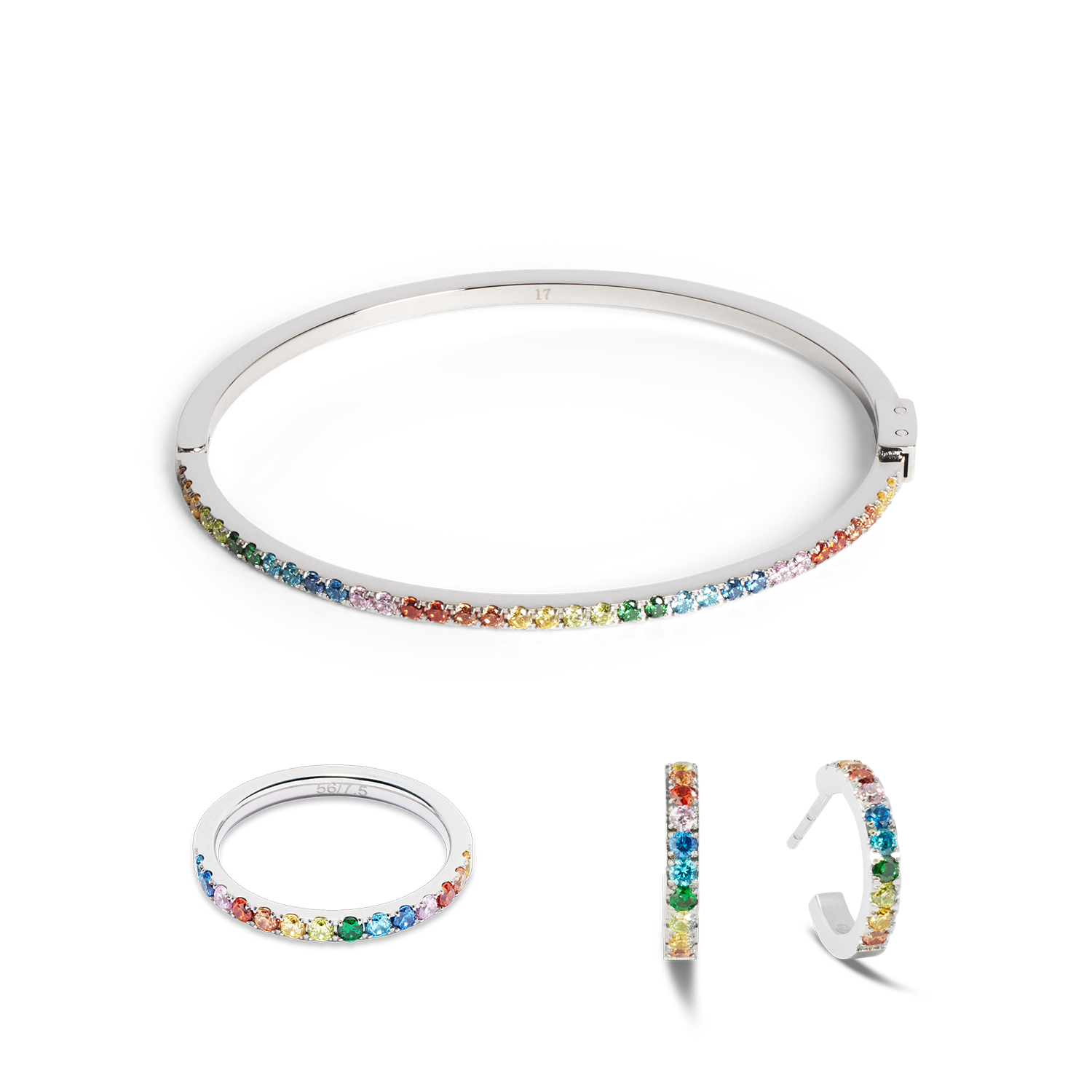 Bracelet Eternal Love argent-cristal