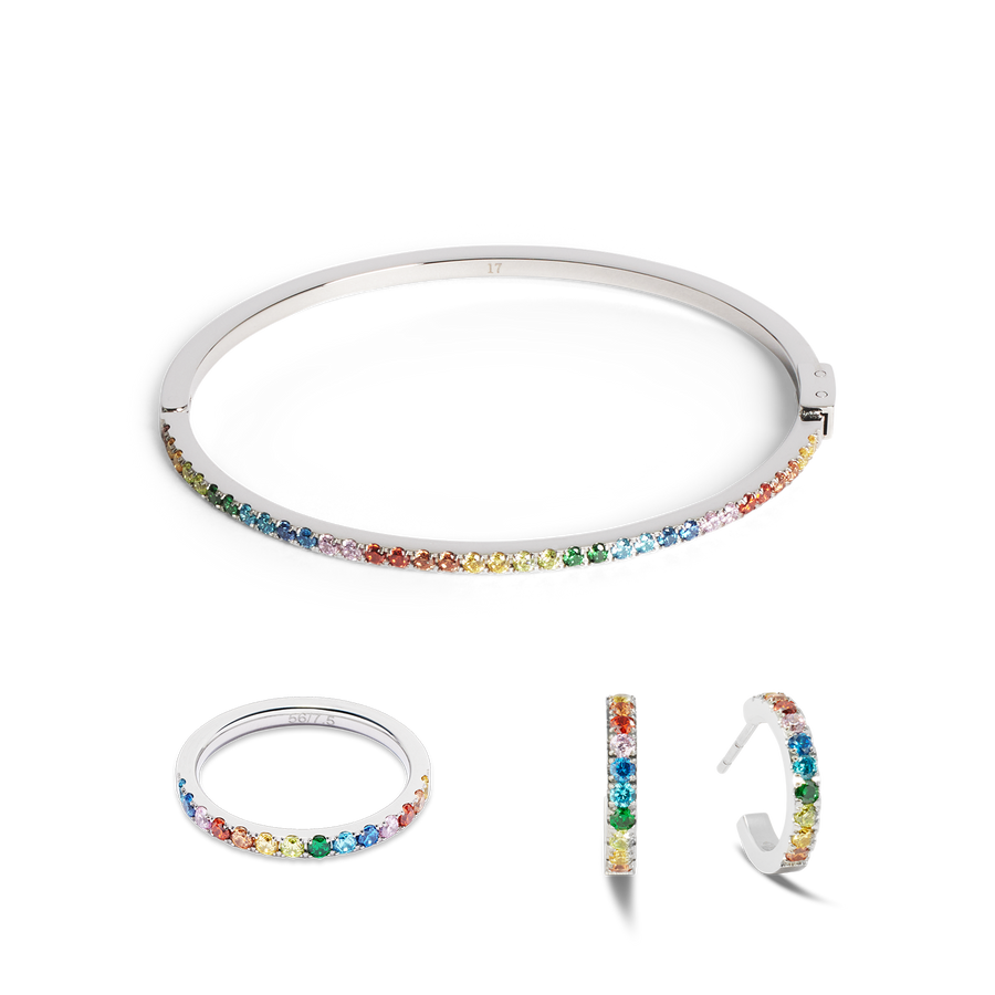 Bracelet Eternal Love argent-cristal