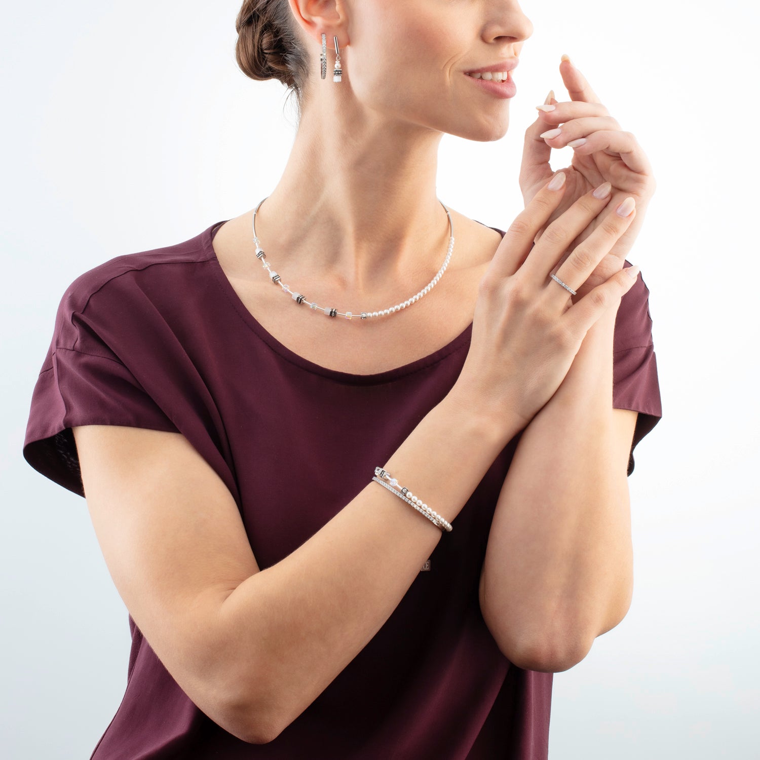 Bracelet Eternal Love argent-cristal