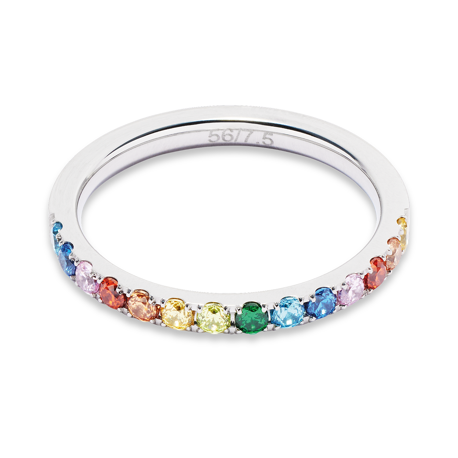 Bague Eternal Love argent-multicolore