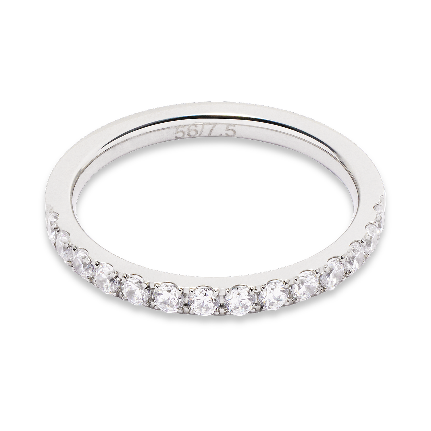 Bague Eternal Love argent-cristal