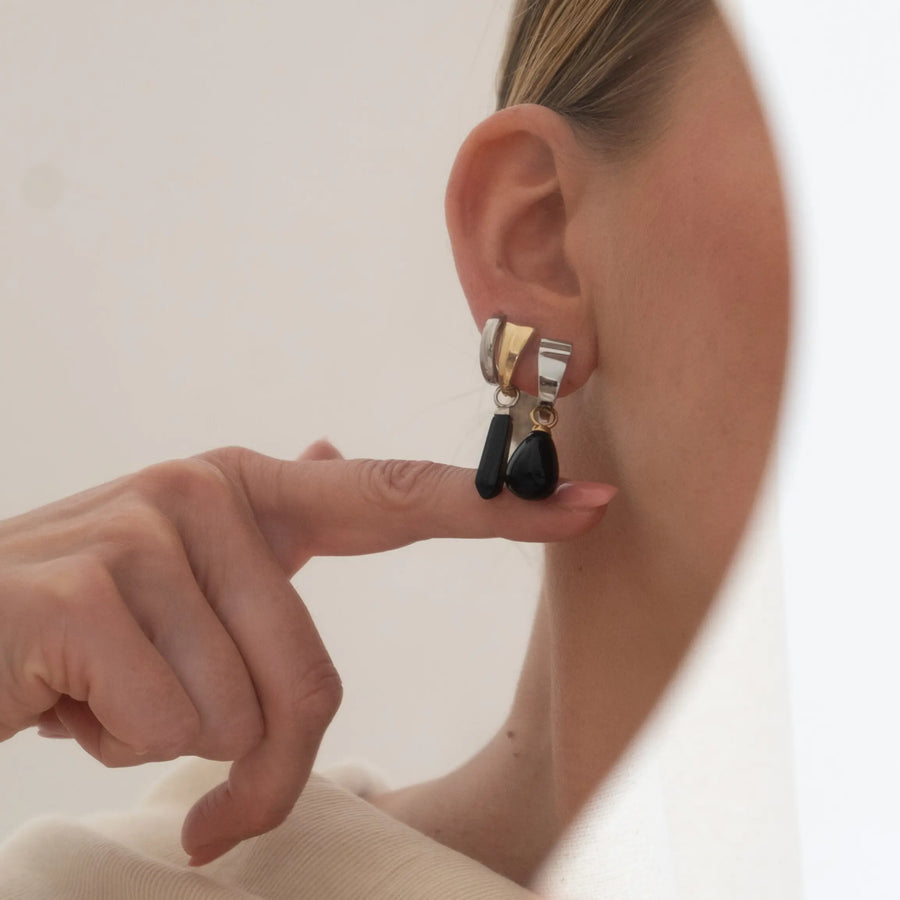 EAR ME UP Créole Contour Argent