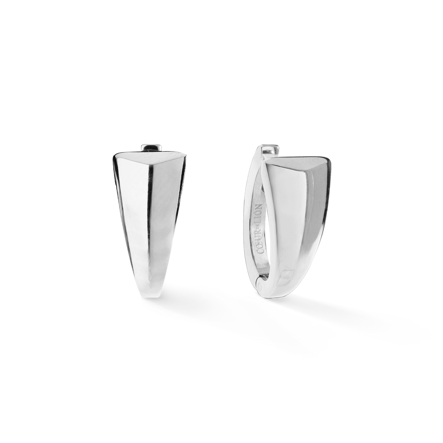 EAR ME UP Créole Tapered Argent