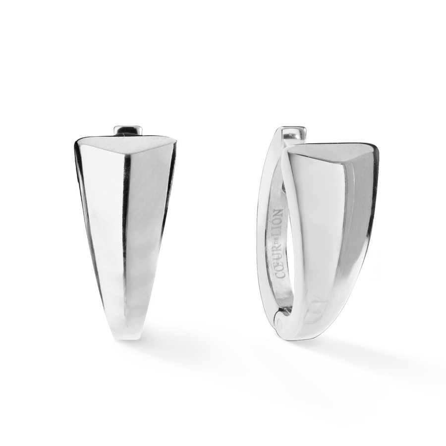 EAR ME UP Créole Tapered Argent