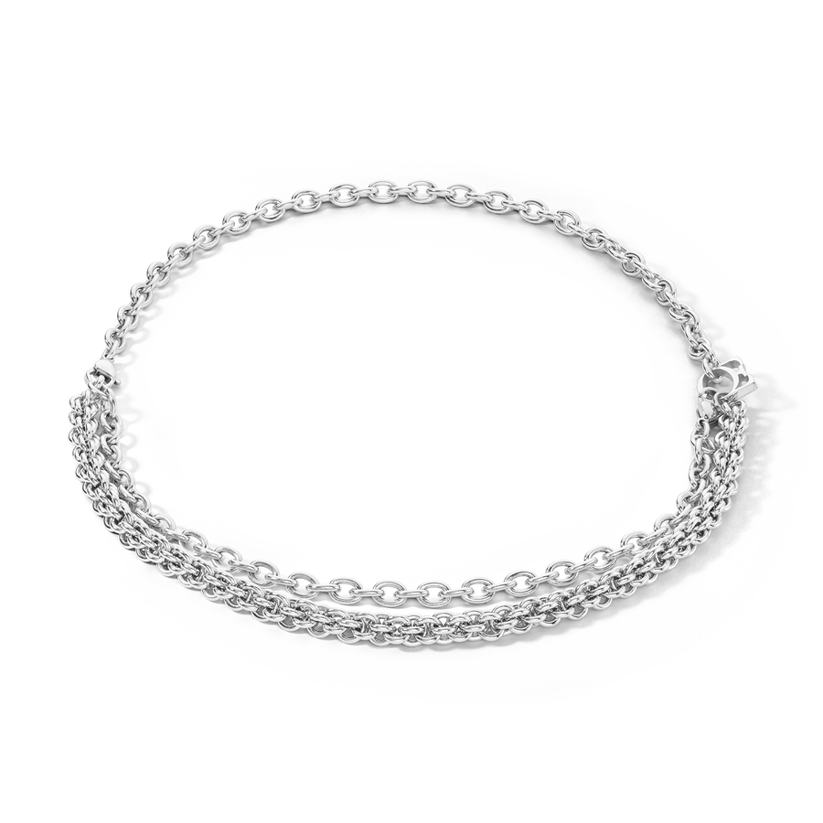 Collier Mesh Chain argent