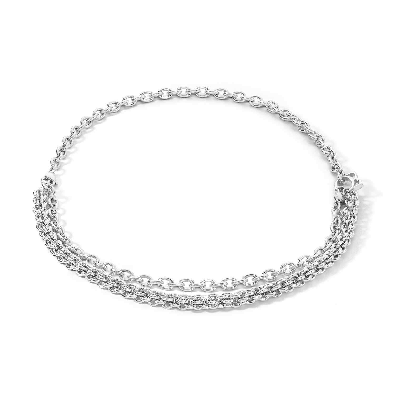 Collier Mesh Chain argent