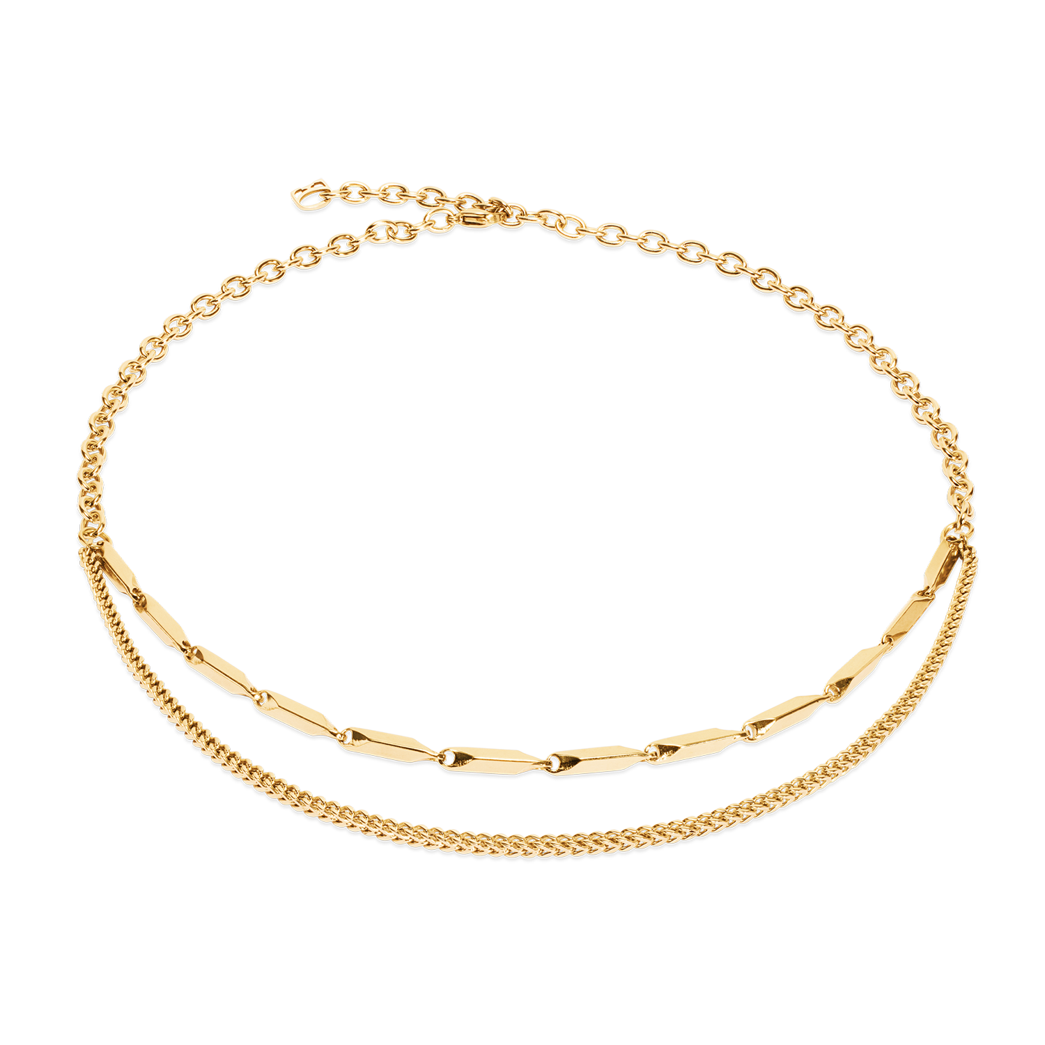 Collier Twisted Layers or