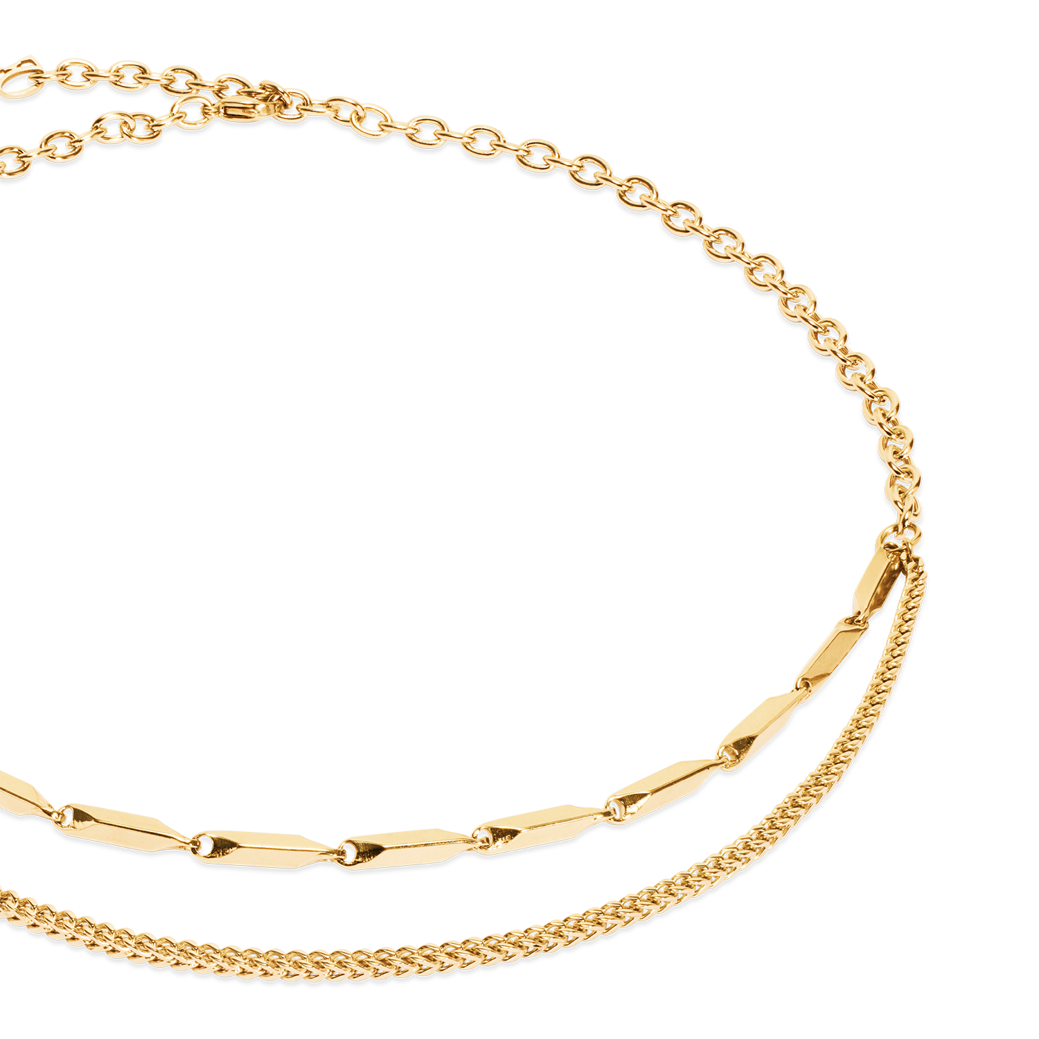 Collier Twisted Layers or