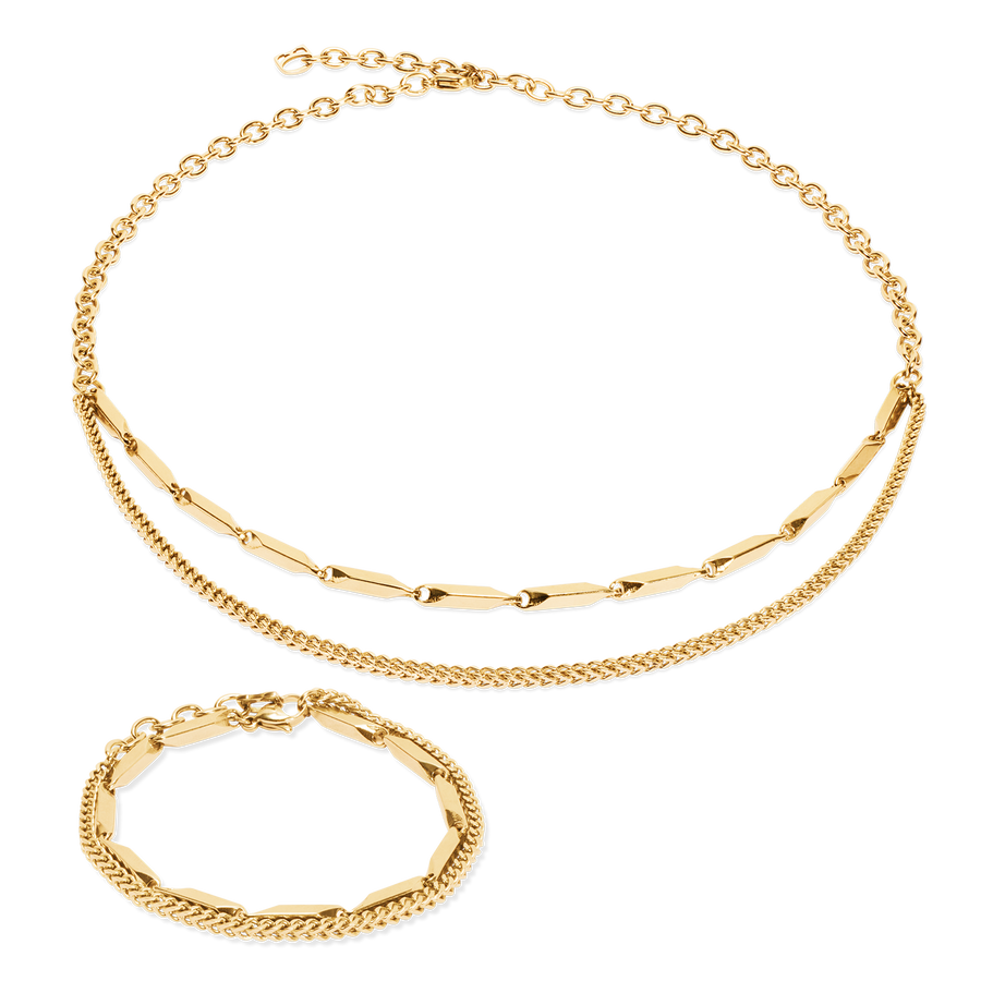 Collier Twisted Layers or