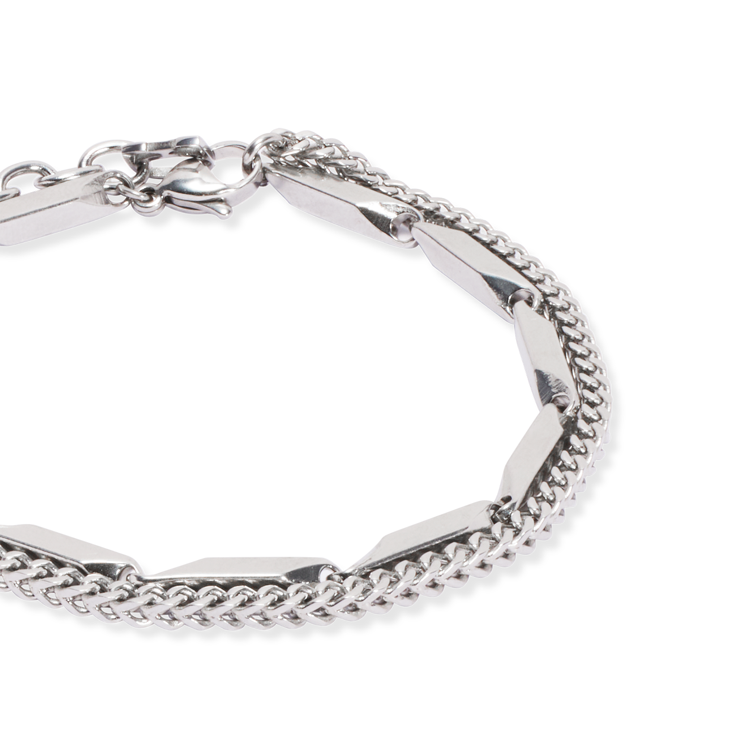 Bracelet Twisted Layers argent