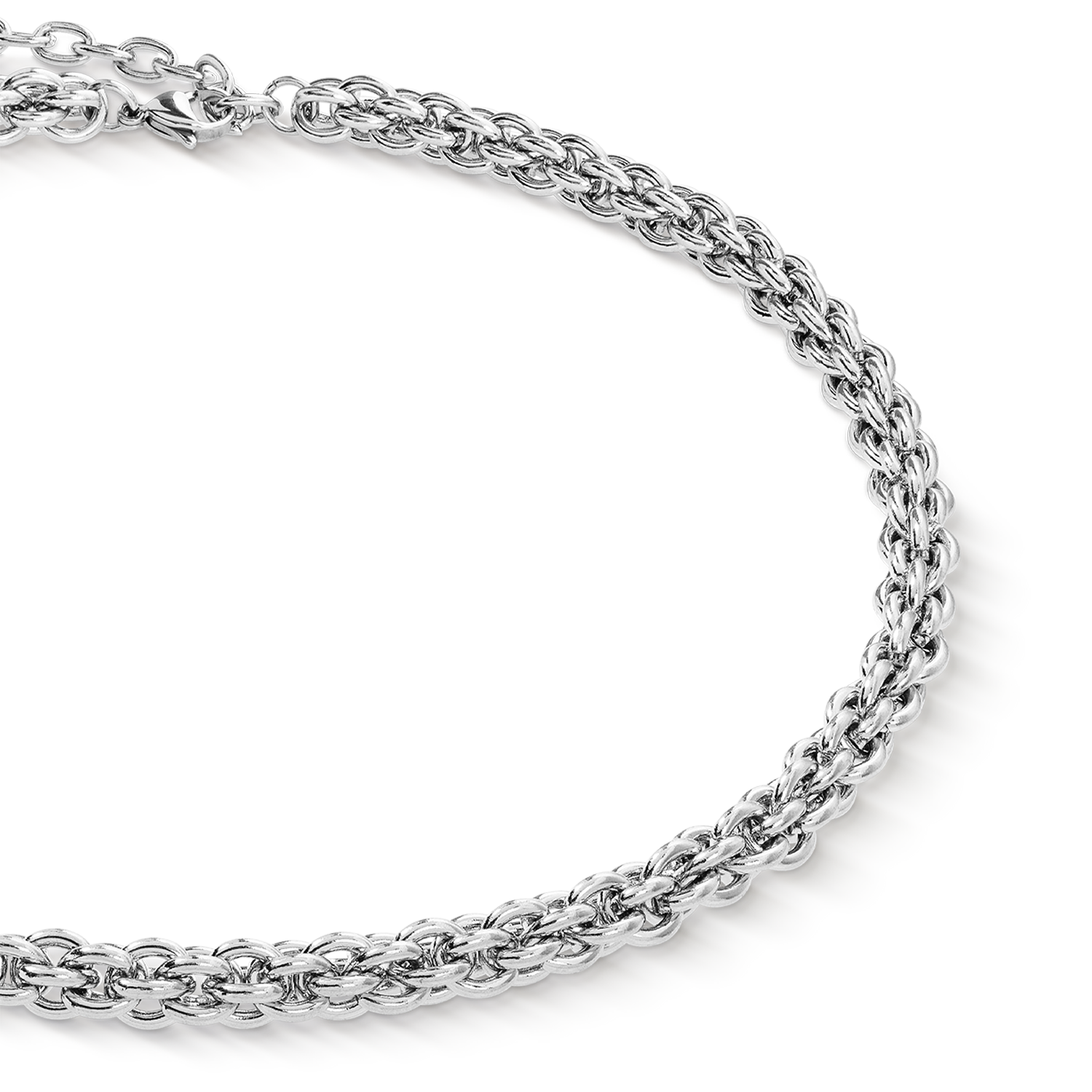 Collier Mesh Chain Classic argent