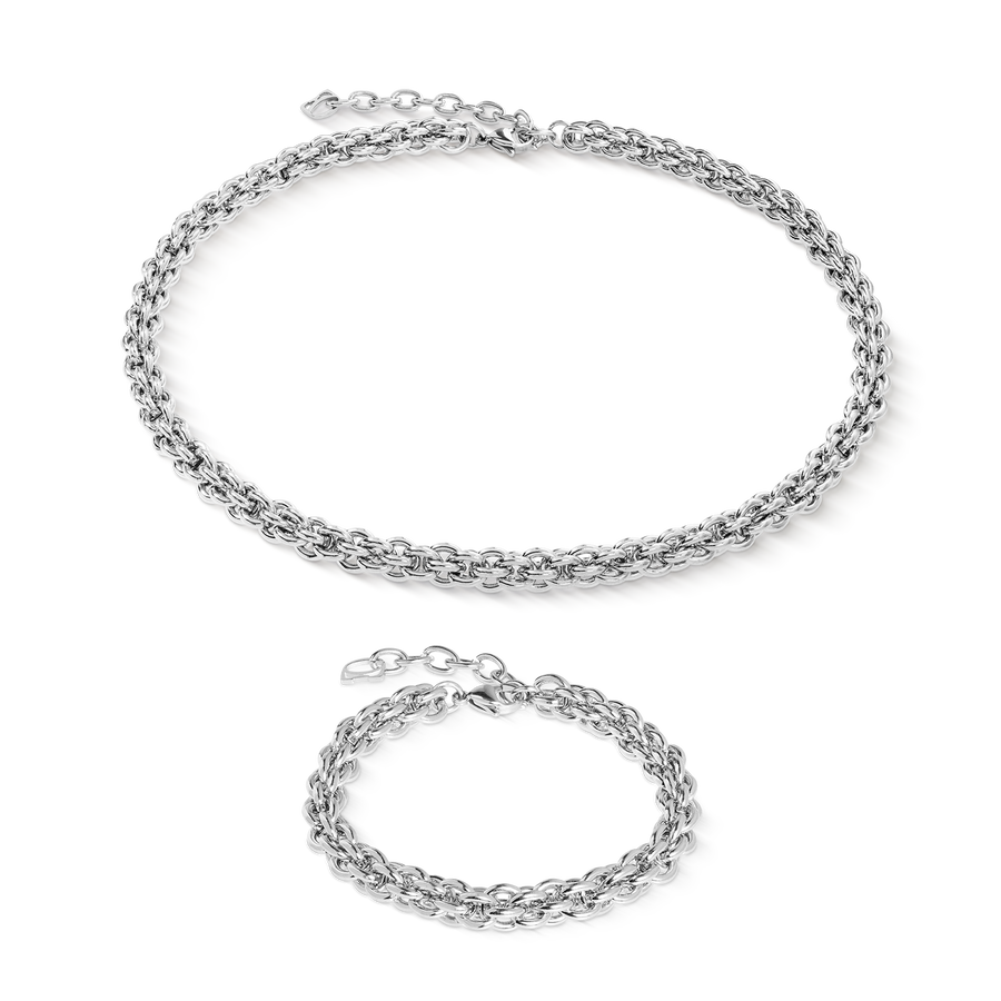 Collier Mesh Chain Classic argent